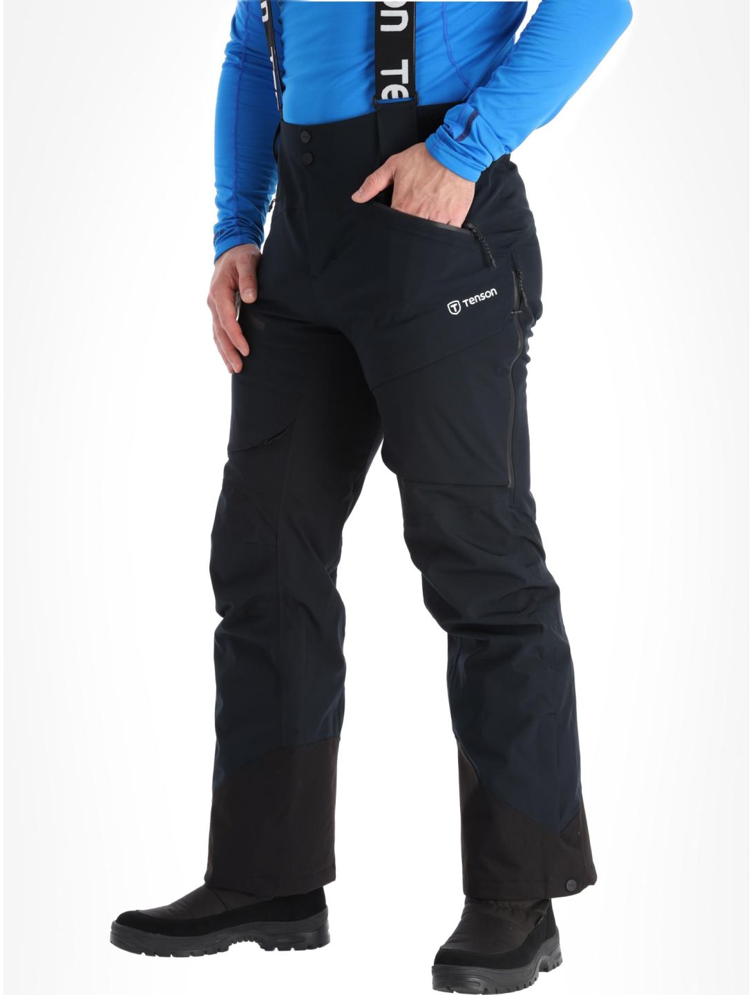 Tenson, Aerismo Ski pantaloni da sci uomo Black nero 