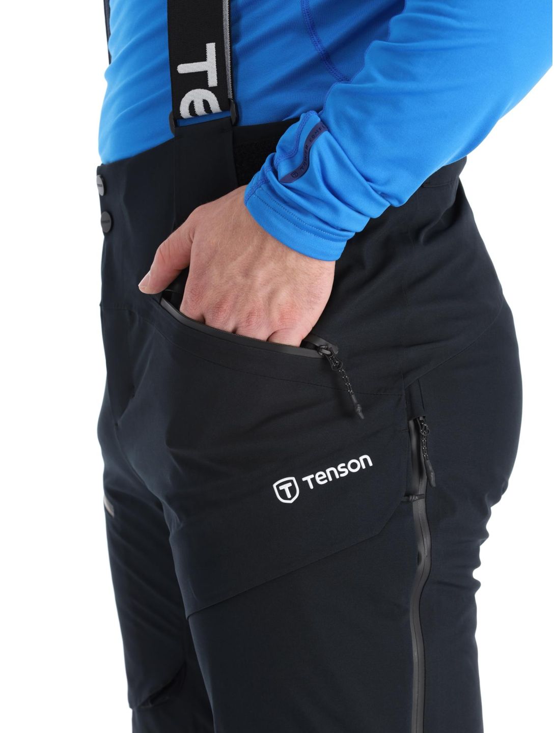 Tenson, Aerismo Ski pantaloni da sci uomo Black nero 