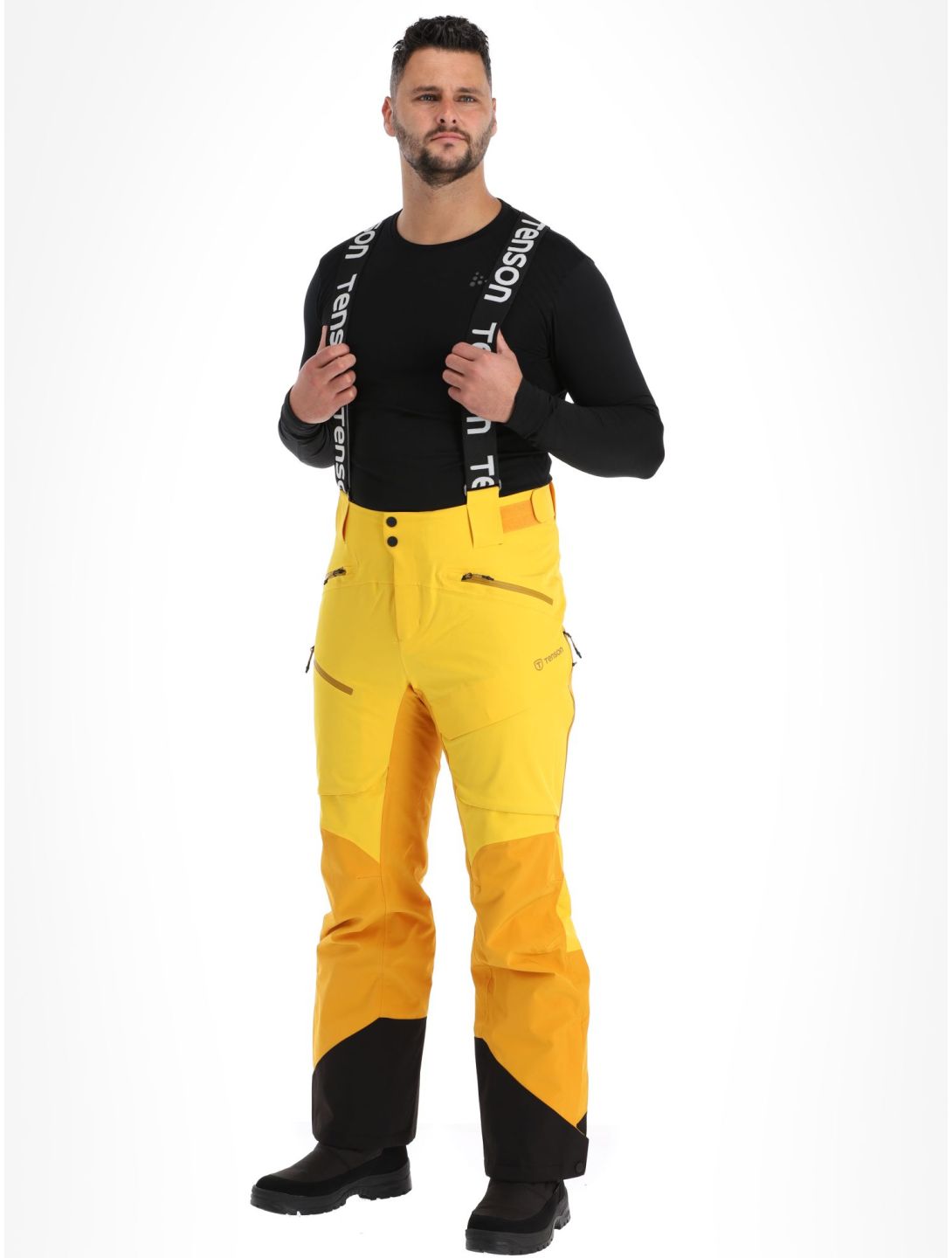 Tenson, Aerismo pantaloni da sci uomo Spectra yellow giallo 