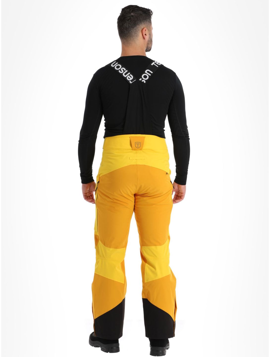 Tenson, Aerismo pantaloni da sci uomo Spectra yellow giallo 