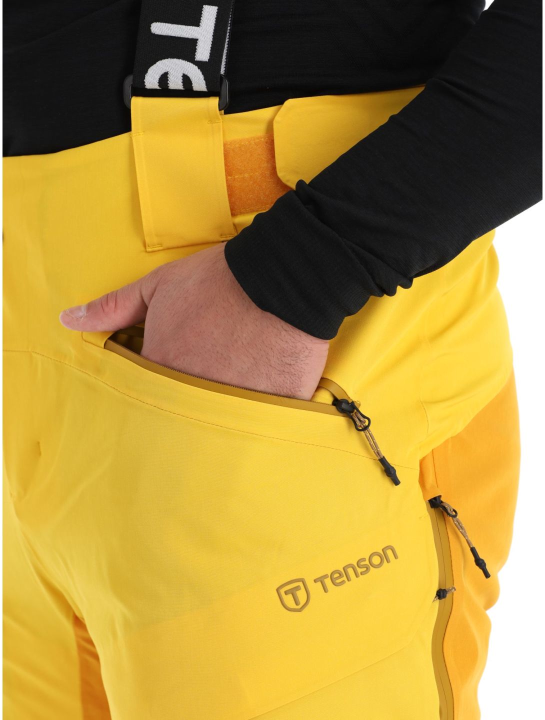 Tenson, Aerismo pantaloni da sci uomo Spectra yellow giallo 