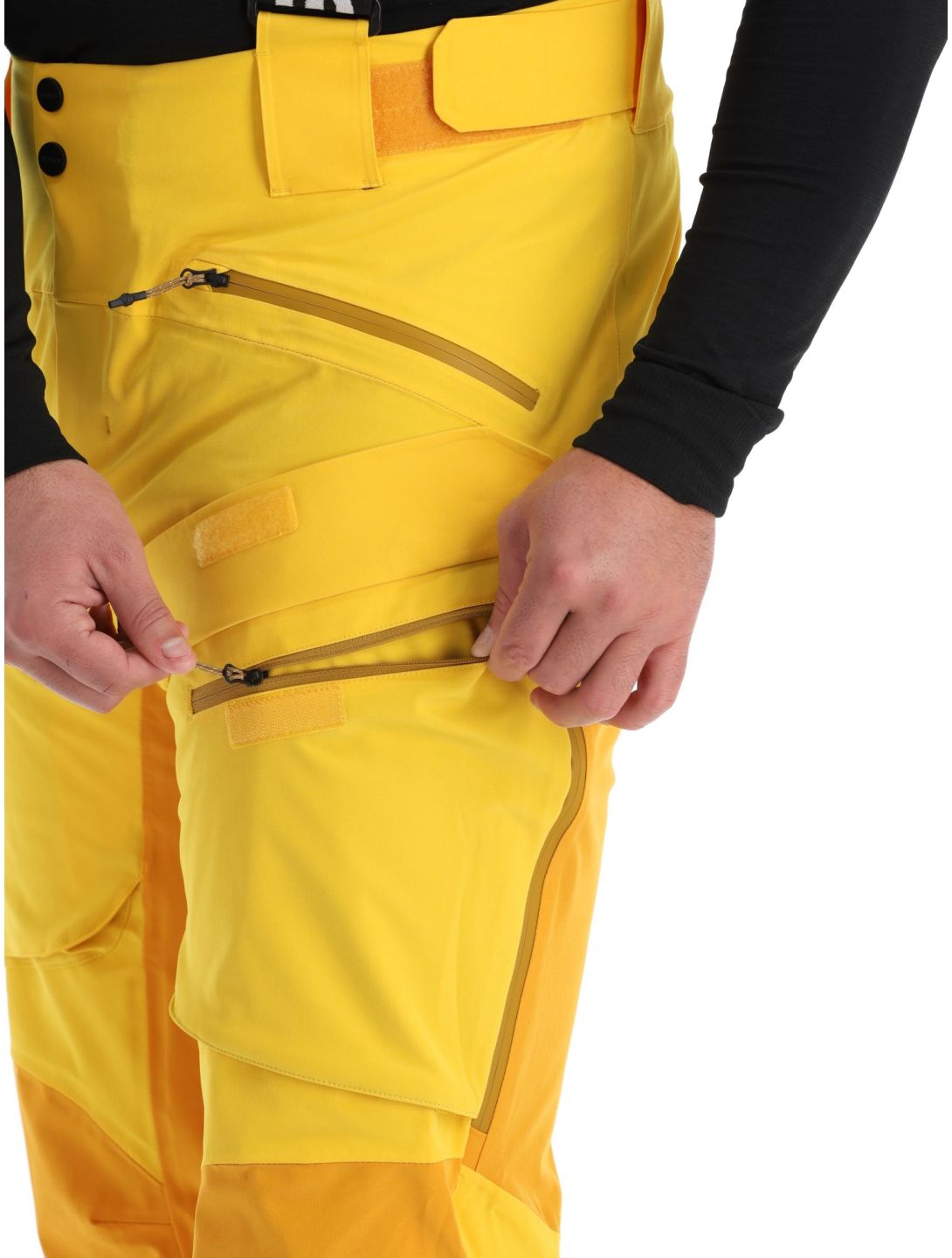 Tenson, Aerismo pantaloni da sci uomo Spectra yellow giallo 