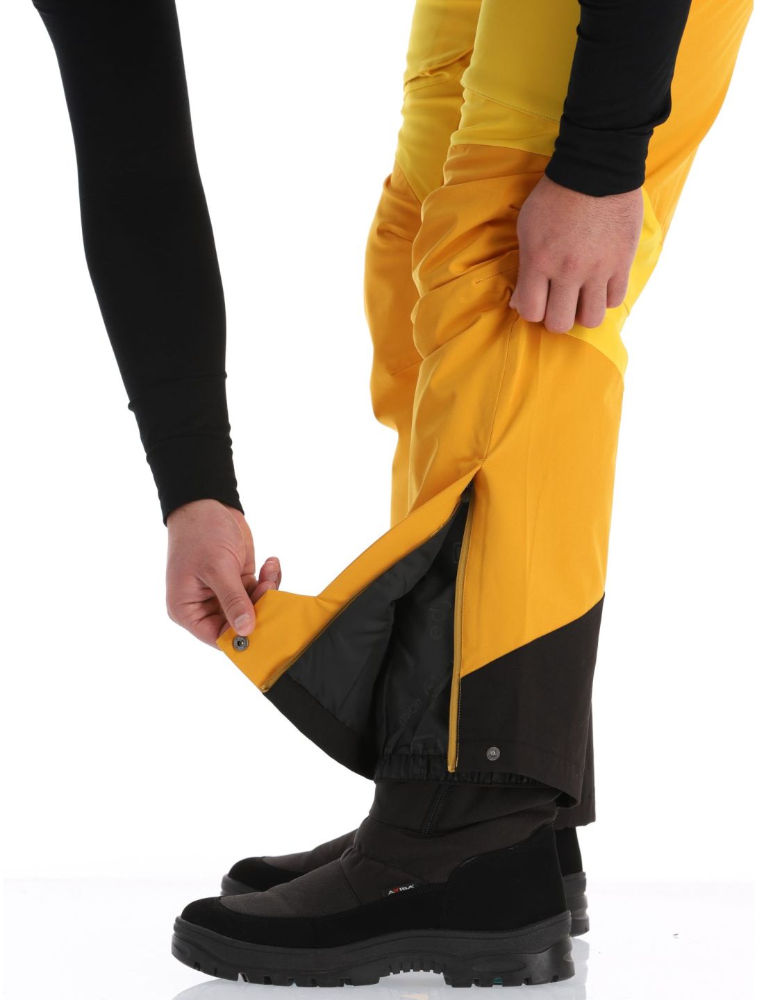 Tenson, Aerismo pantaloni da sci uomo Spectra yellow giallo 