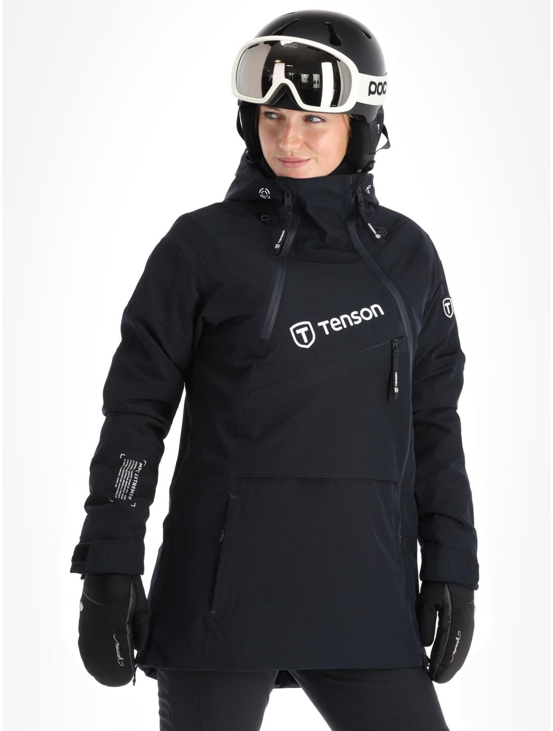 Tenson, Aerismo JackoRak giacca sci donna Black nero 