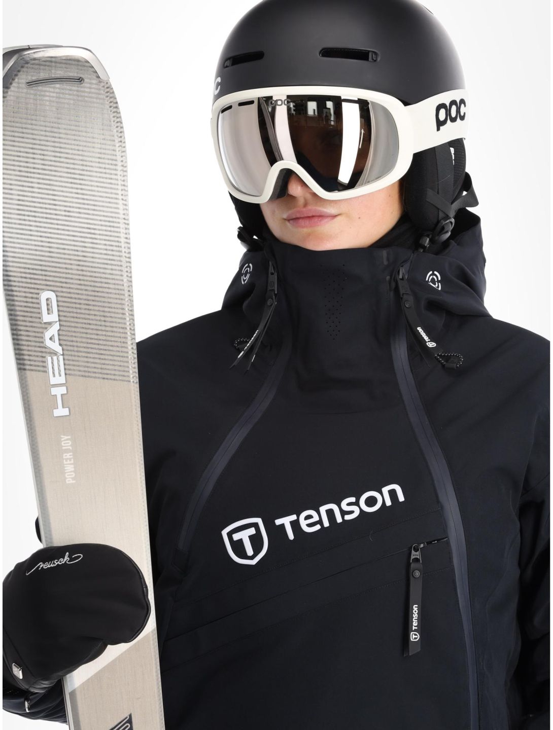 Tenson, Aerismo JackoRak giacca sci donna Black nero 