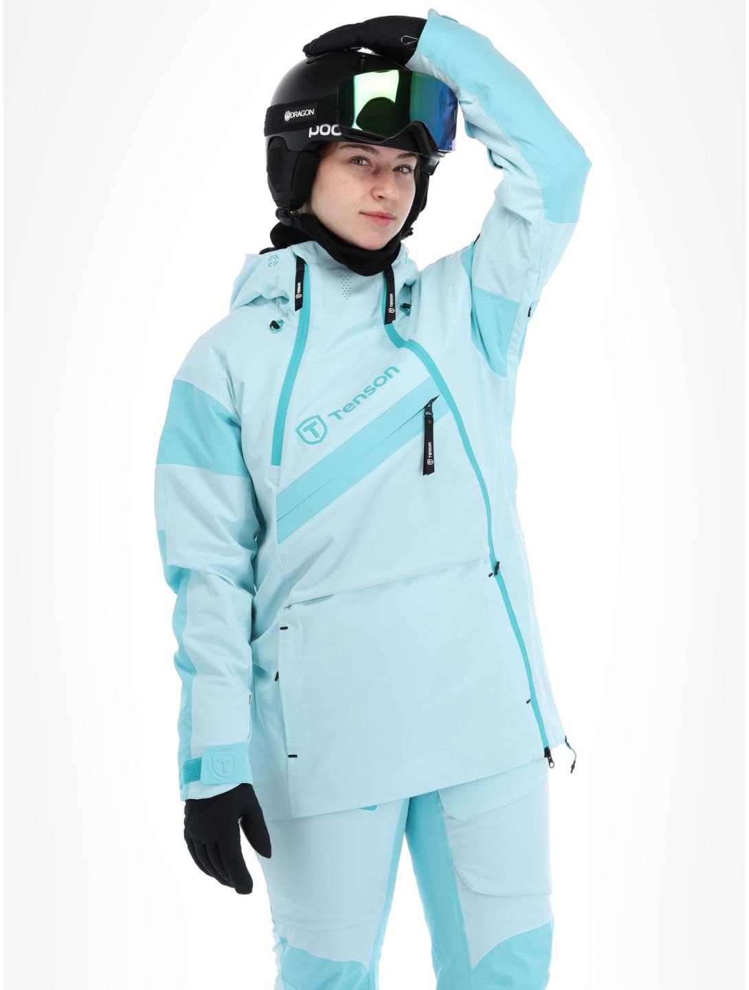 Tenson, Aerismo JackoRak giacca sci donna Light Turqoise Turquoise 