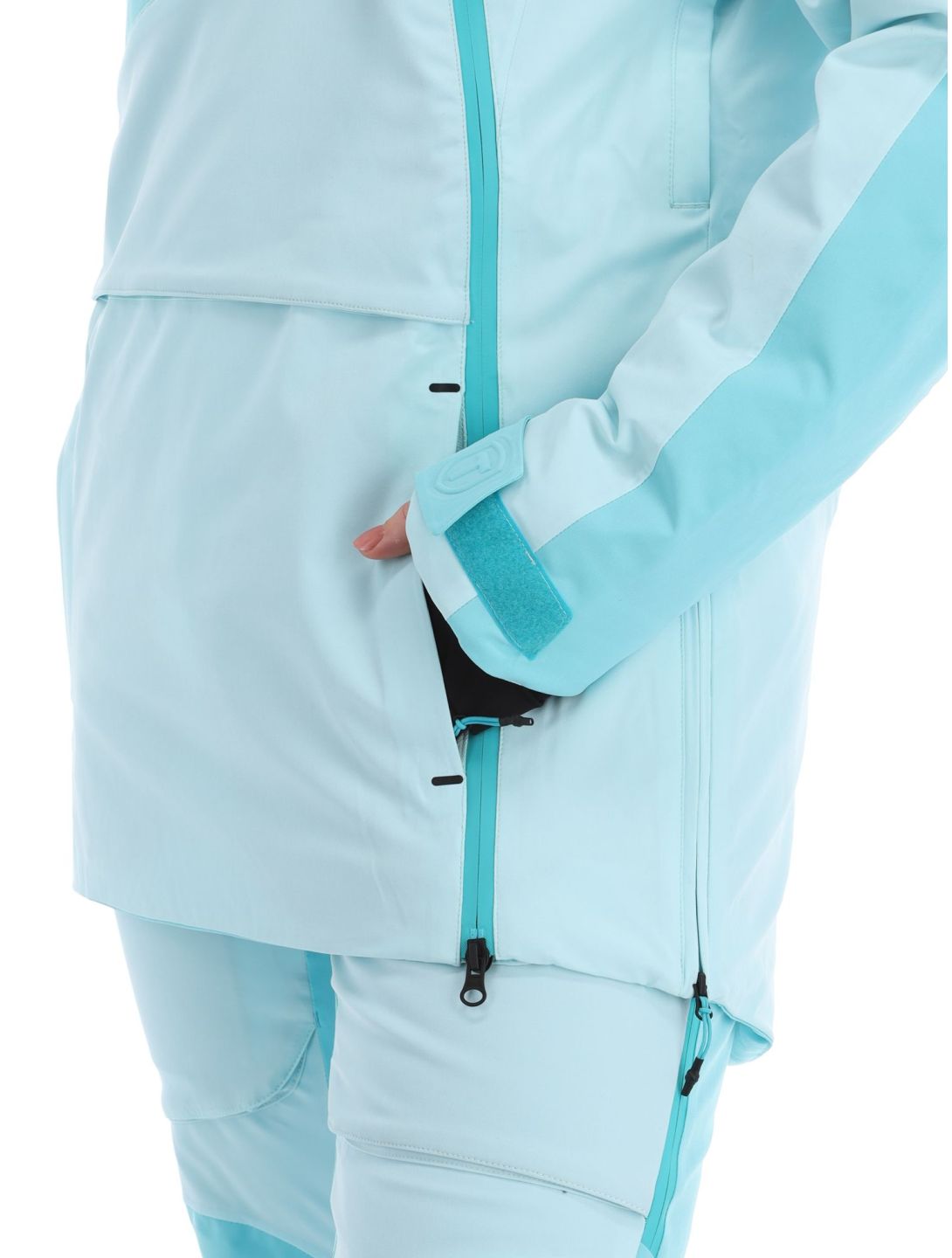 Tenson, Aerismo JackoRak giacca sci donna Light Turqoise Turquoise 