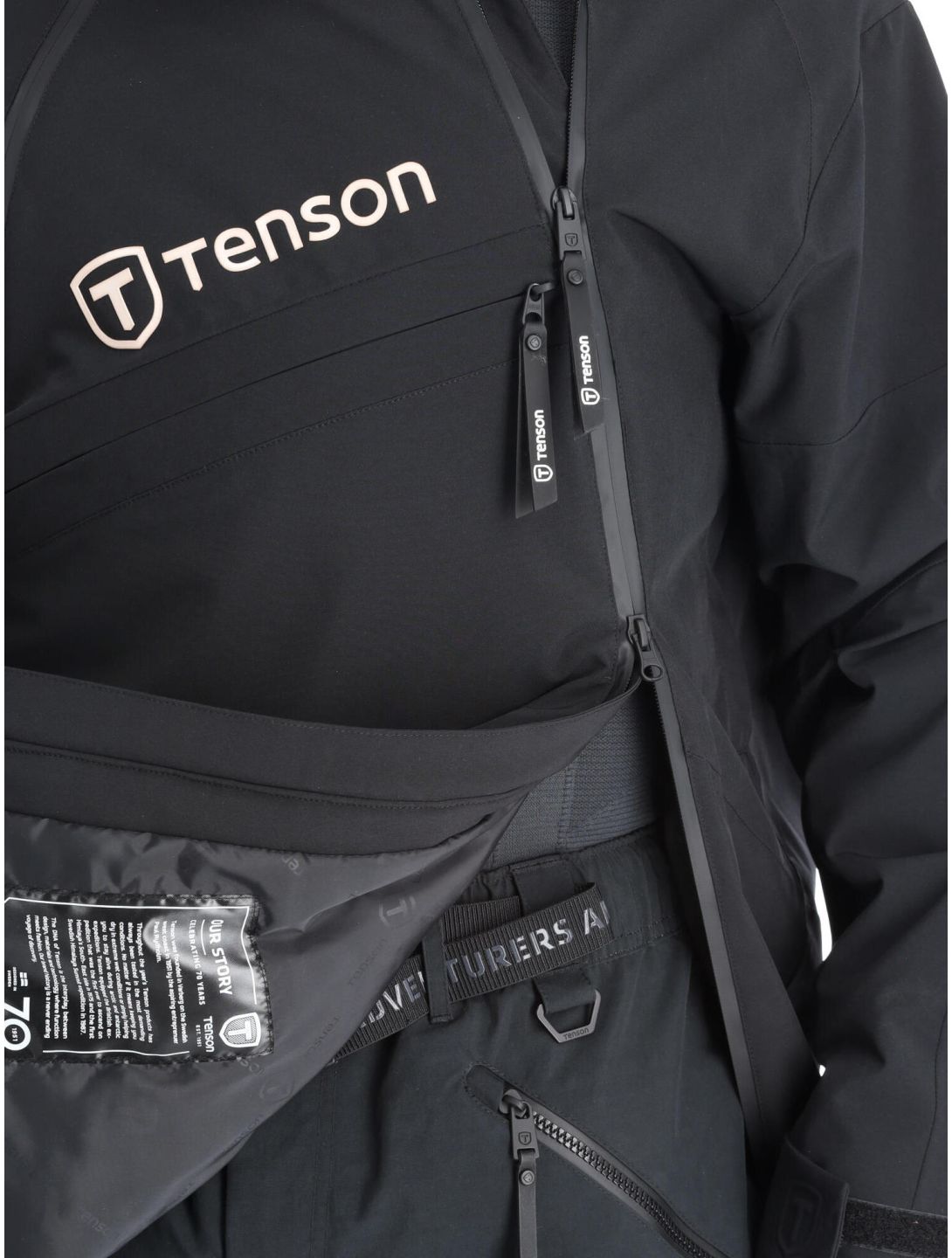 Tenson, Aerismo JackoRak giacca sci uomo Black nero 