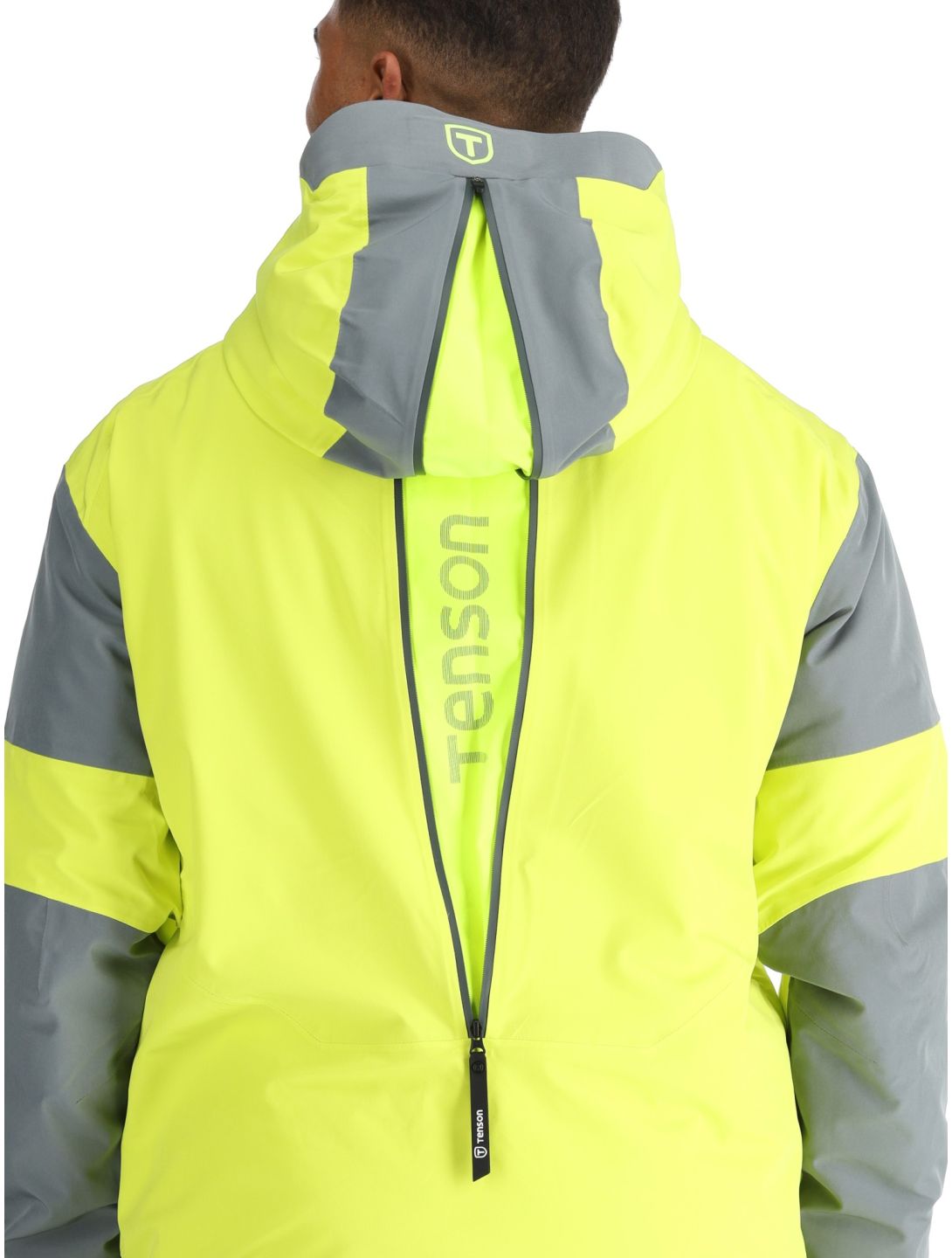 Tenson, Aerismo Ski giacca sci uomo Acid Lemon giallo 