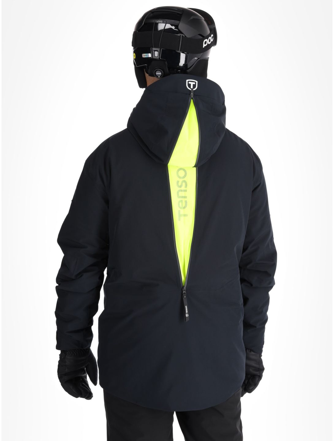 Tenson, Aerismo Ski giacca sci uomo Black nero 