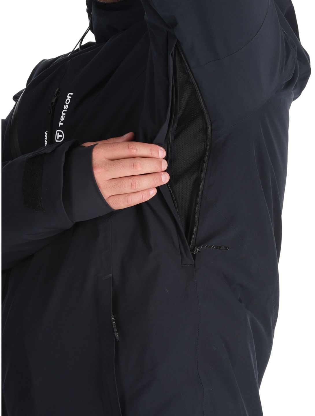 Tenson, Aerismo Ski giacca sci uomo Black nero 