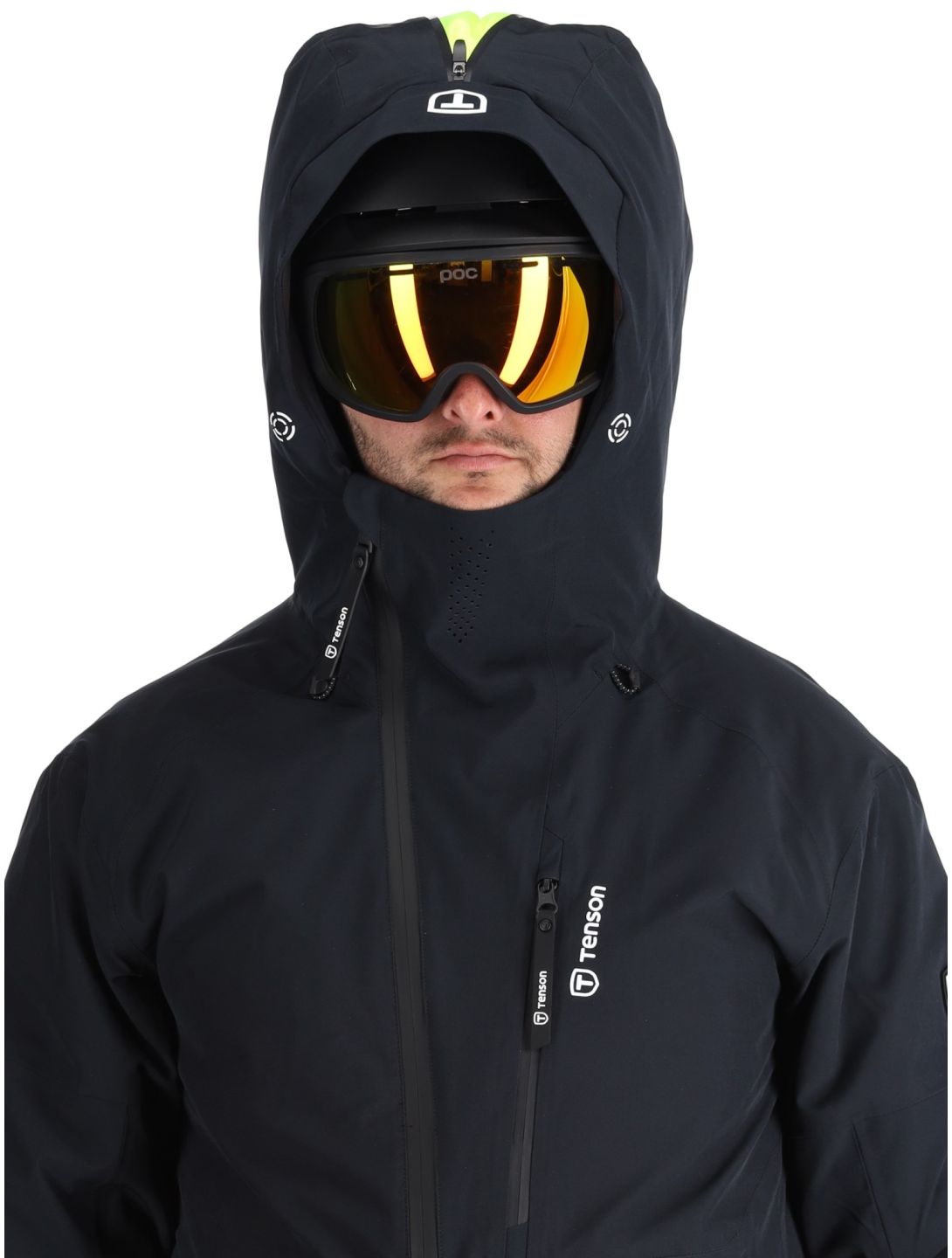 Tenson, Aerismo Ski giacca sci uomo Black nero 