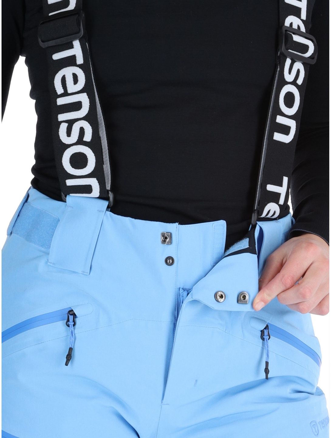 Tenson, Aerismo Ski pantaloni da sci donna Light Blue blu 