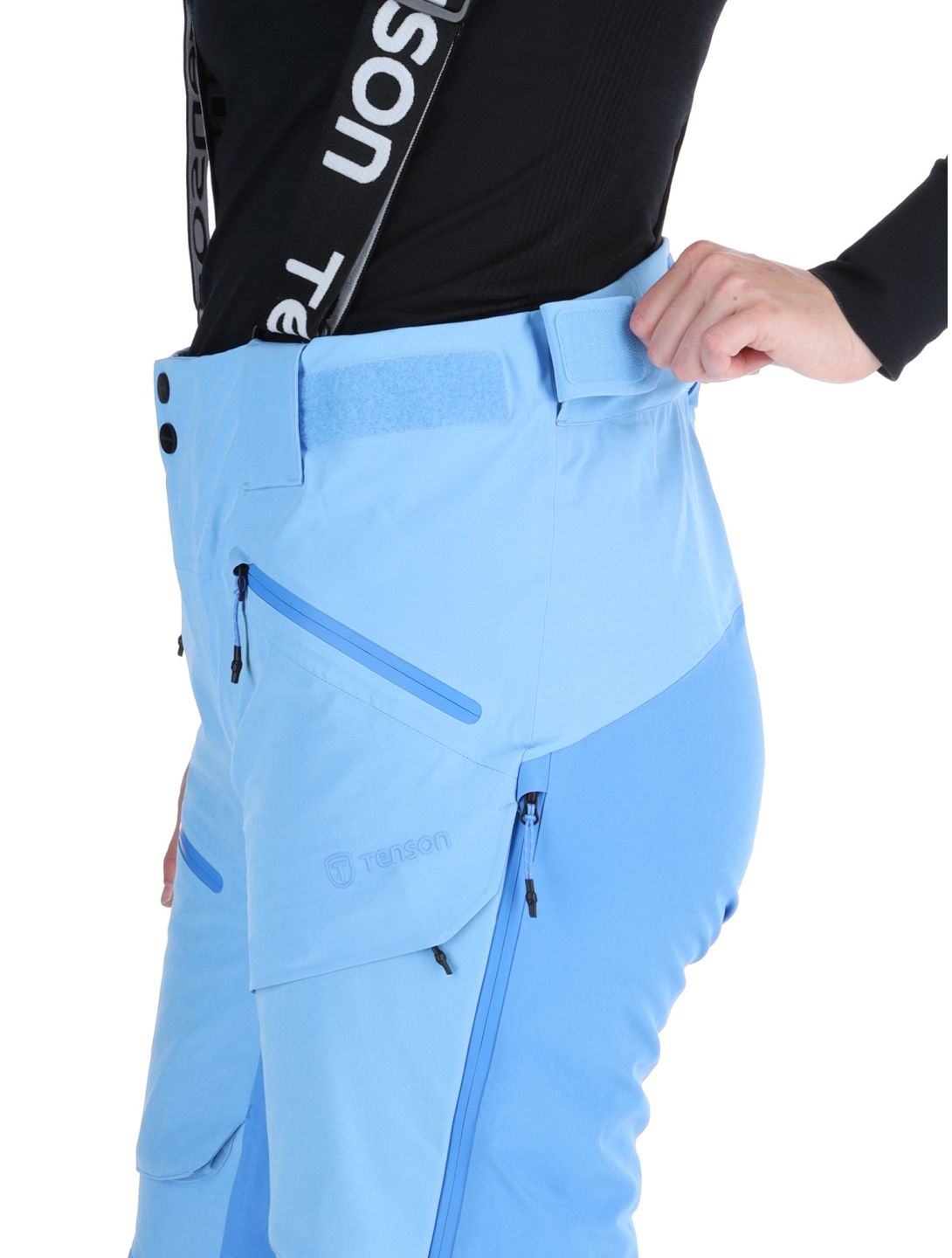 Tenson, Aerismo Ski pantaloni da sci donna Light Blue blu 