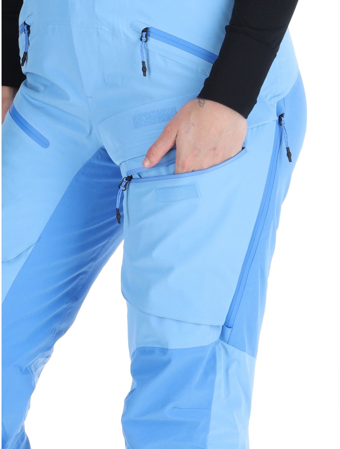 Tenson, Aerismo Ski pantaloni da sci donna Light Blue blu 