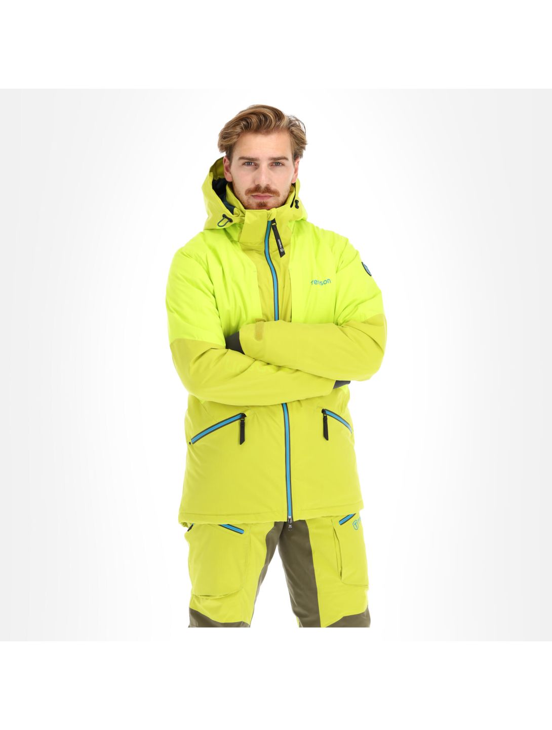 Tenson, Brant giacca sci uomo light verde