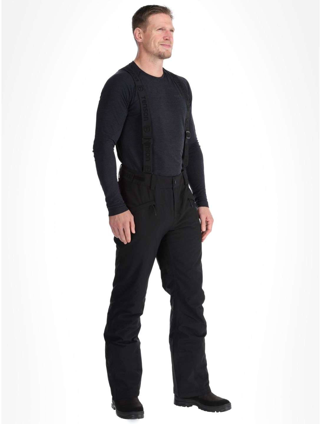 Tenson, Brendon Ski pantaloni da sci uomo Black nero 