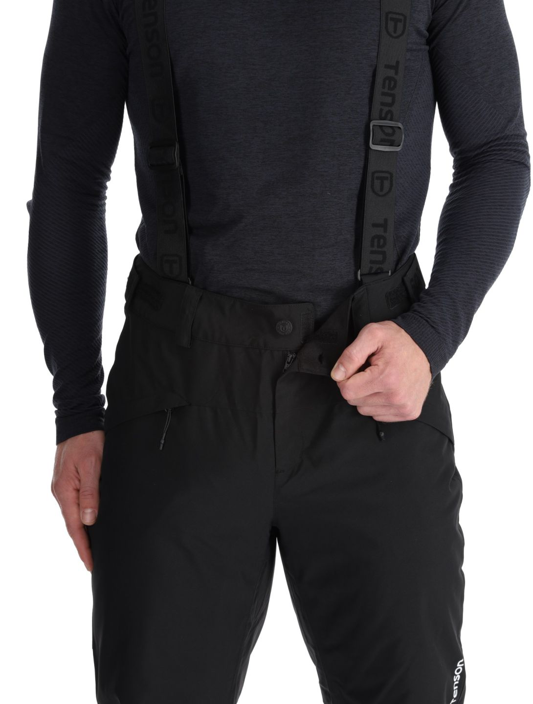 Tenson, Brendon Ski pantaloni da sci uomo Black nero 