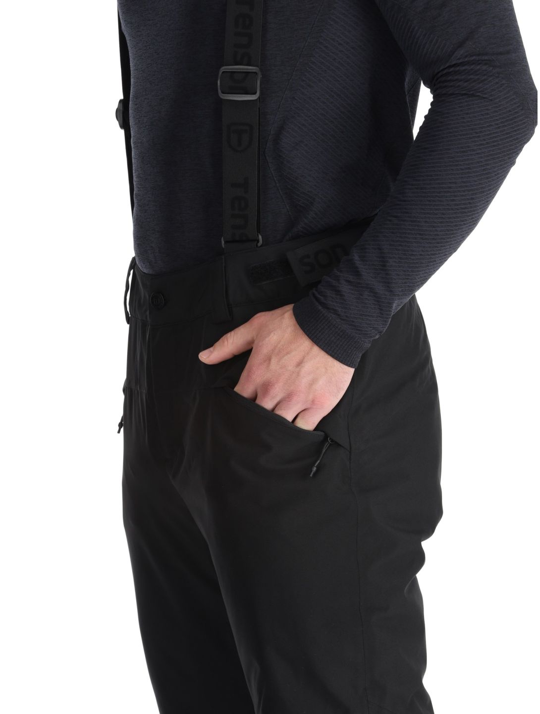 Tenson, Brendon Ski pantaloni da sci uomo Black nero 