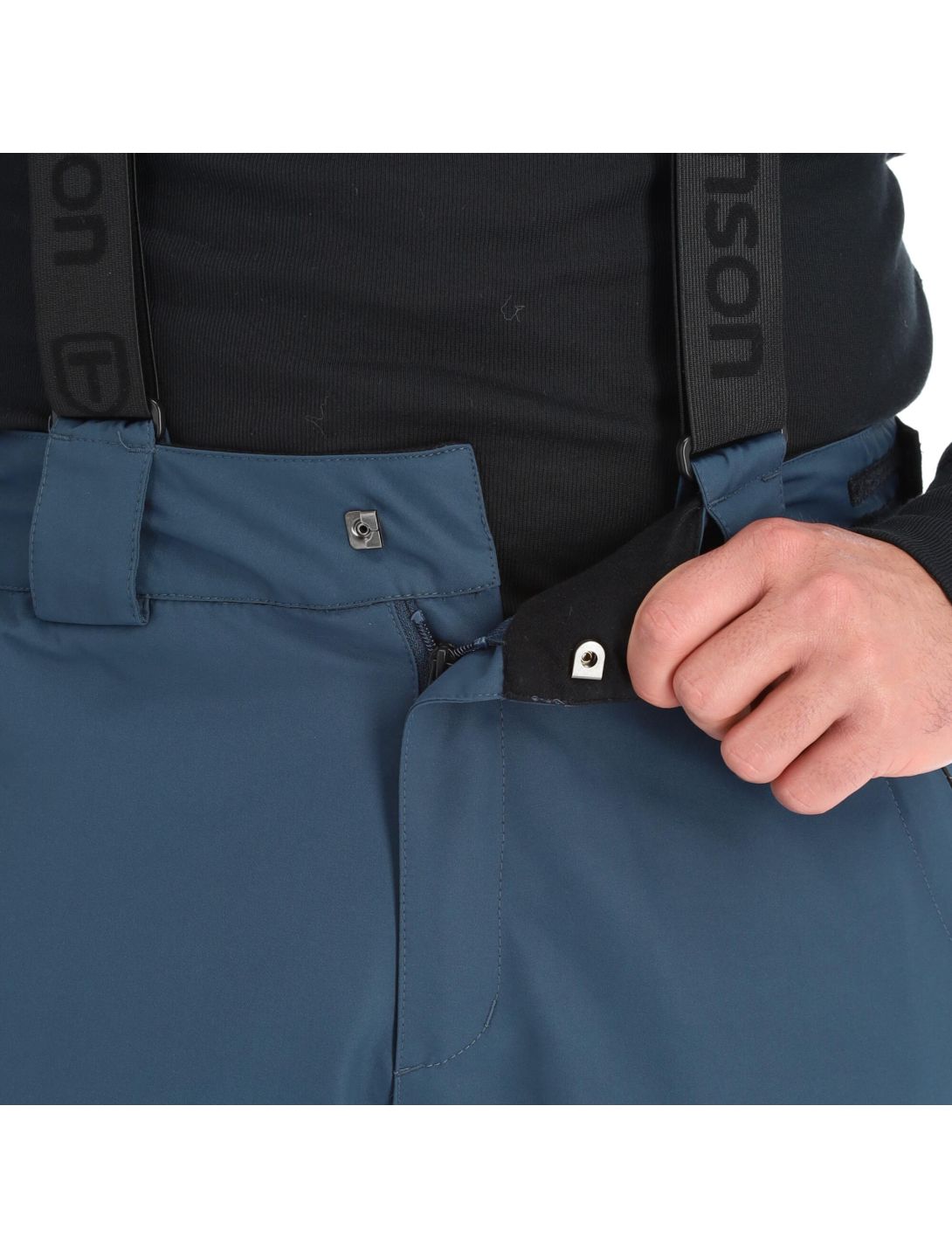 Tenson, Cohen pantaloni da sci uomo dark grigio 