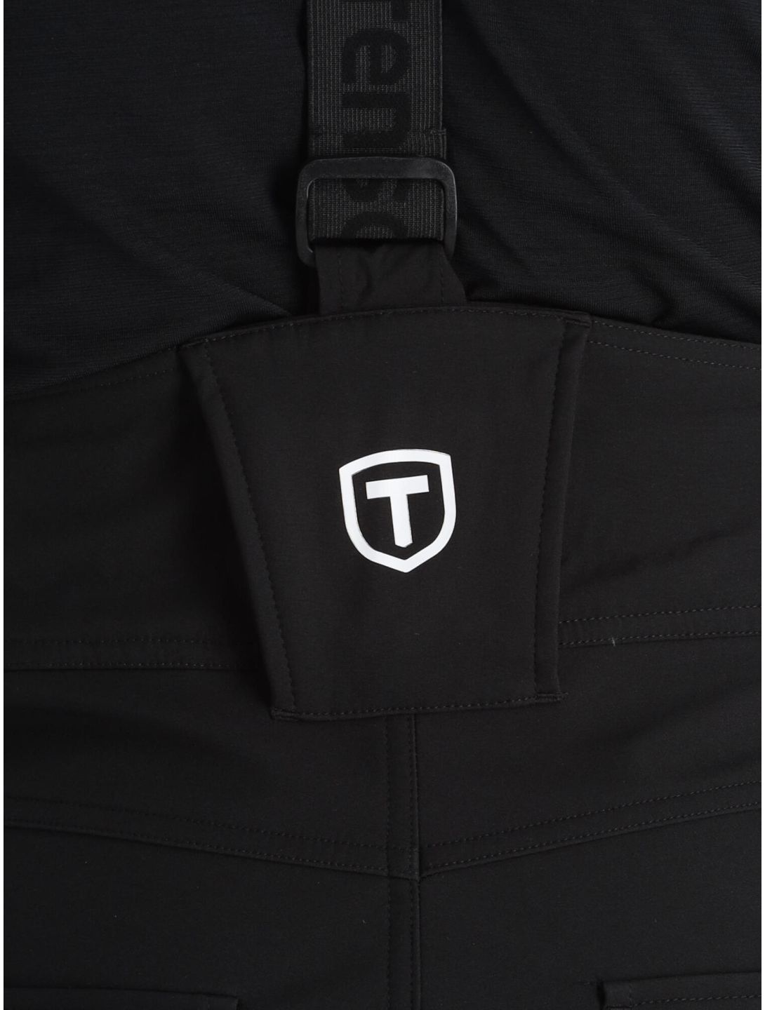 Tenson, Cygnus pantaloni da sci softshell uomo Black nero 