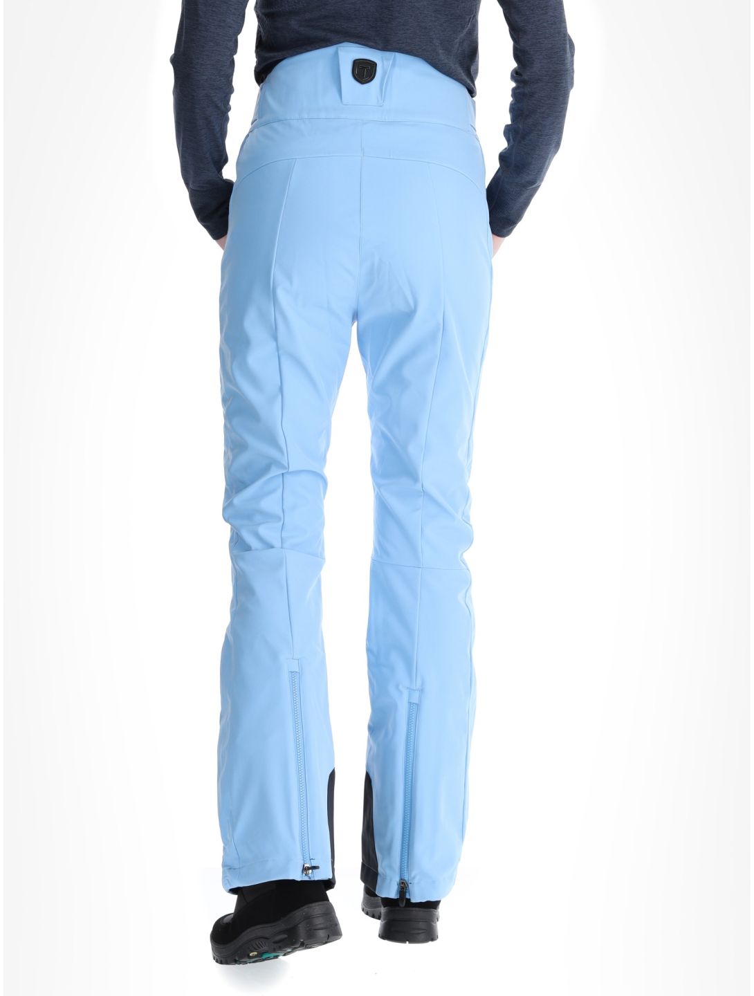 Tenson, Grace pantaloni da sci softshell donna Light Blue blu 