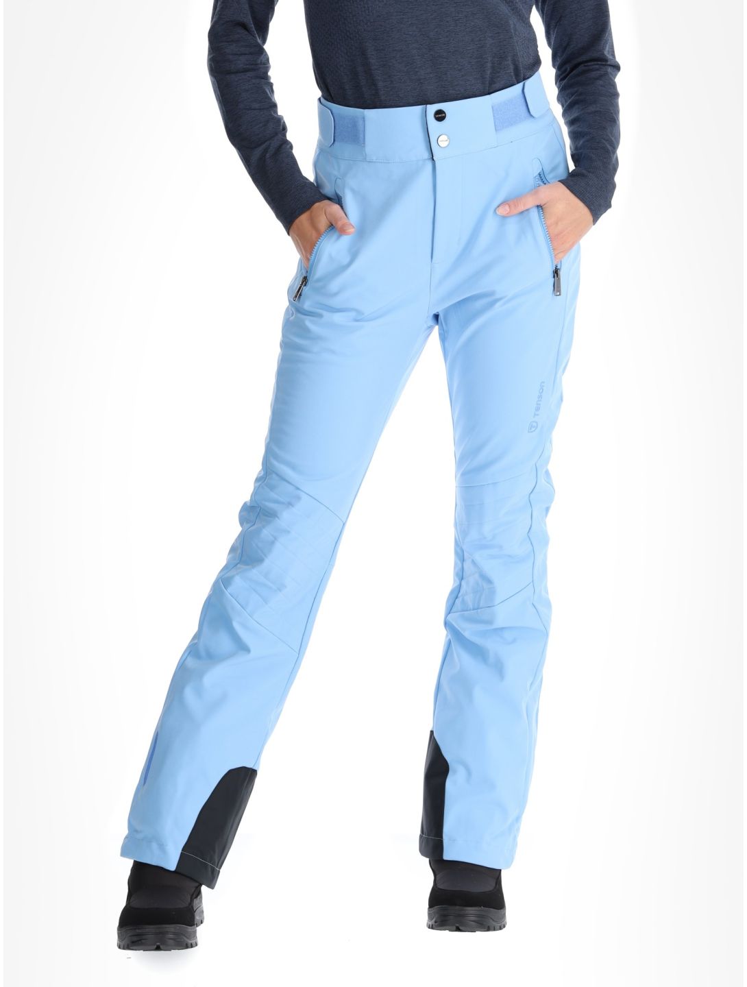 Tenson, Grace pantaloni da sci softshell donna Light Blue blu 