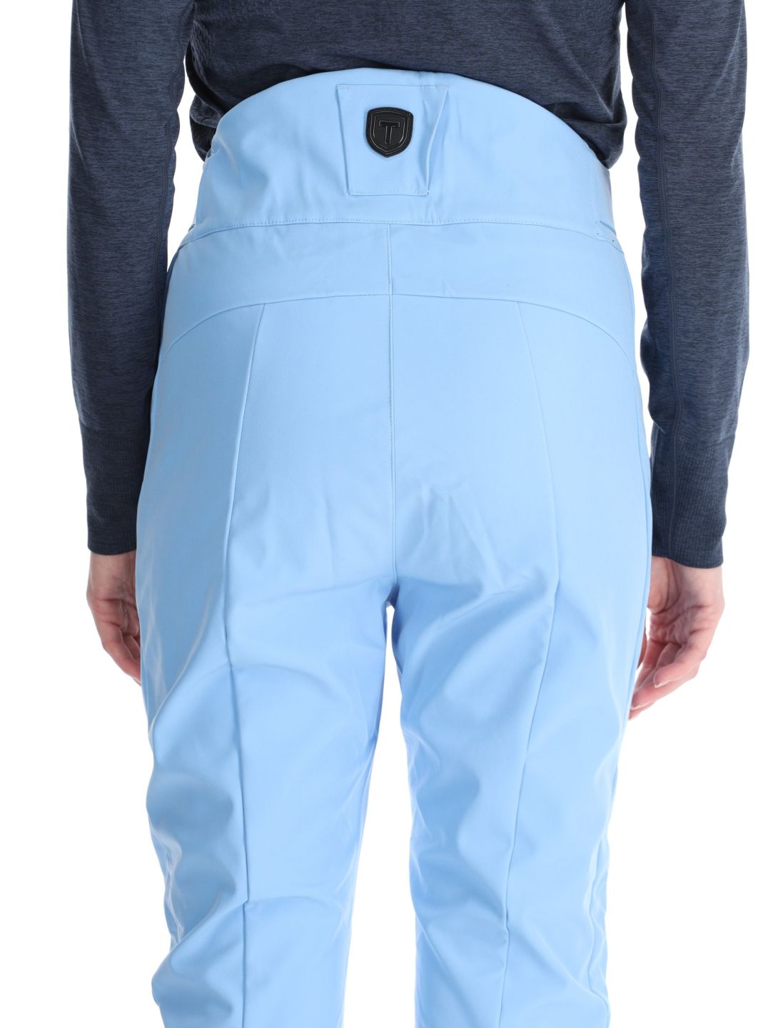 Tenson, Grace pantaloni da sci softshell donna Light Blue blu 