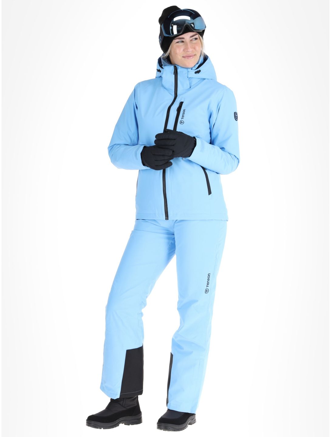 Tenson, Moa Ski giacca sci donna Light Blue blu 