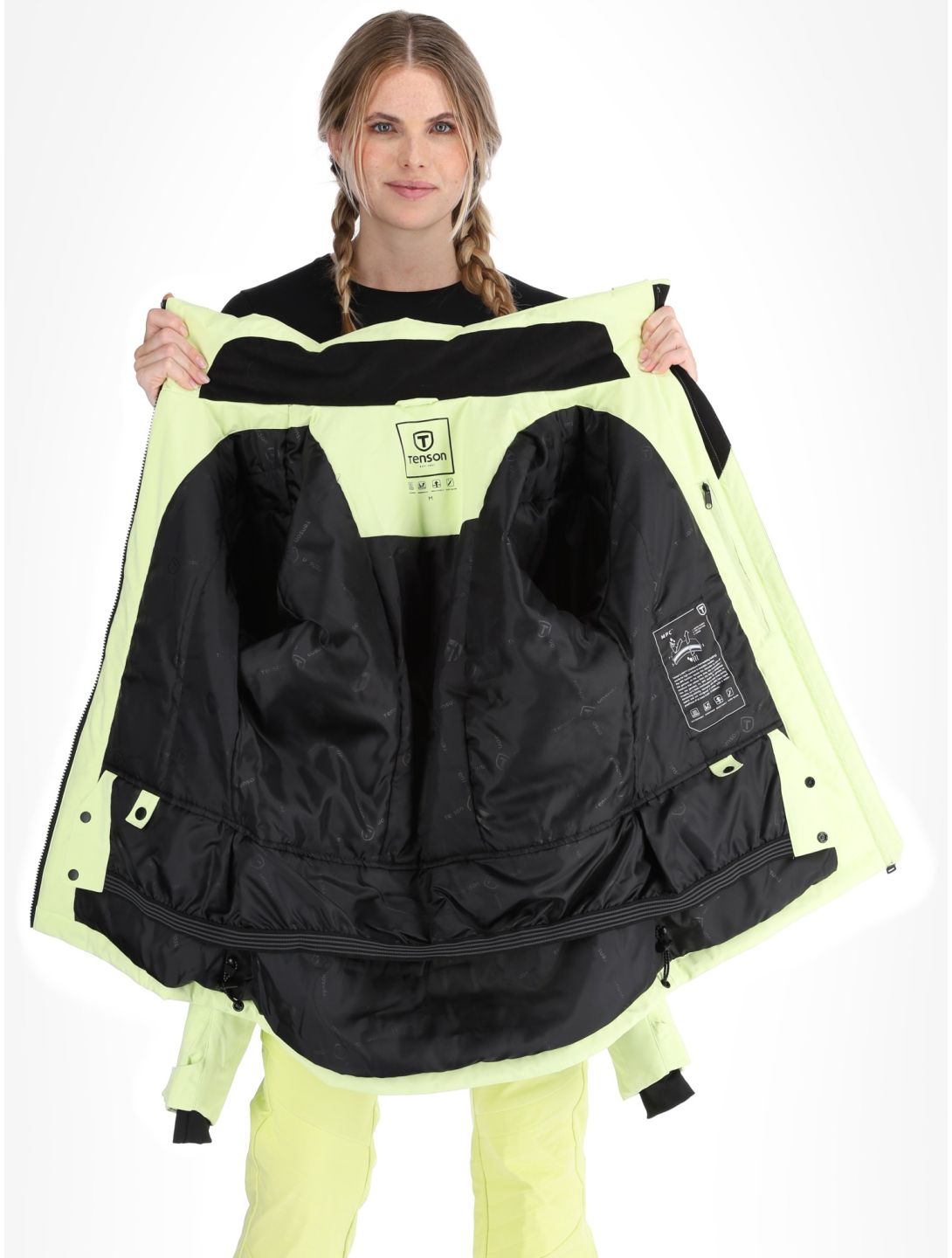 Tenson, Moa Ski giacca sci donna Light Green verde 