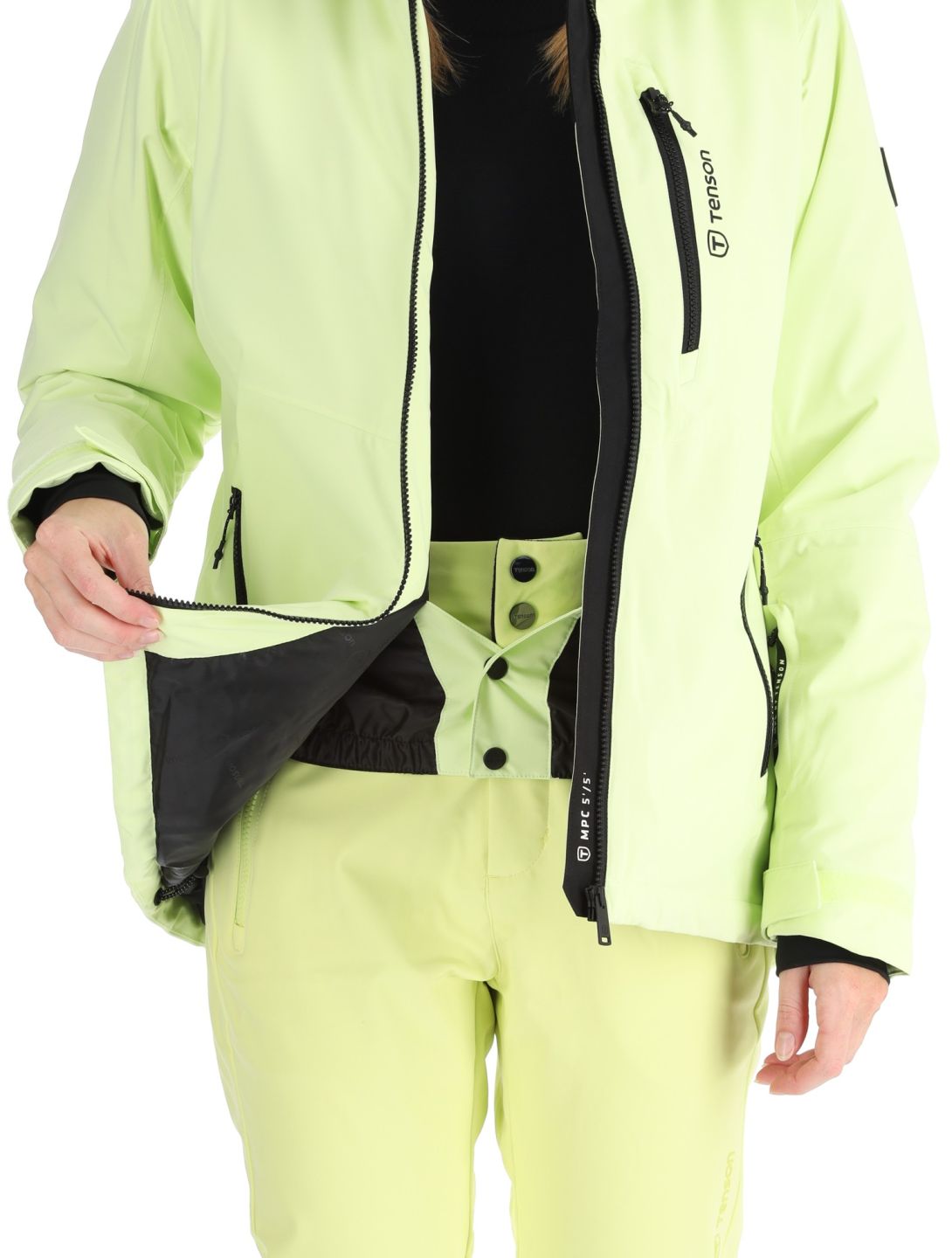 Tenson, Moa Ski giacca sci donna Light Green verde 