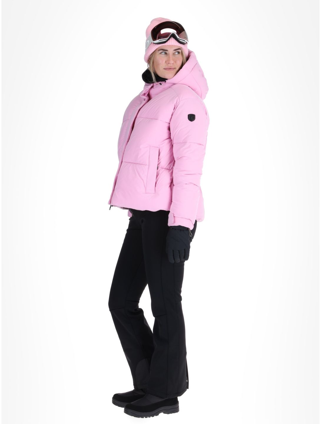 Tenson, Moon giacca sci donna Pink rosa 