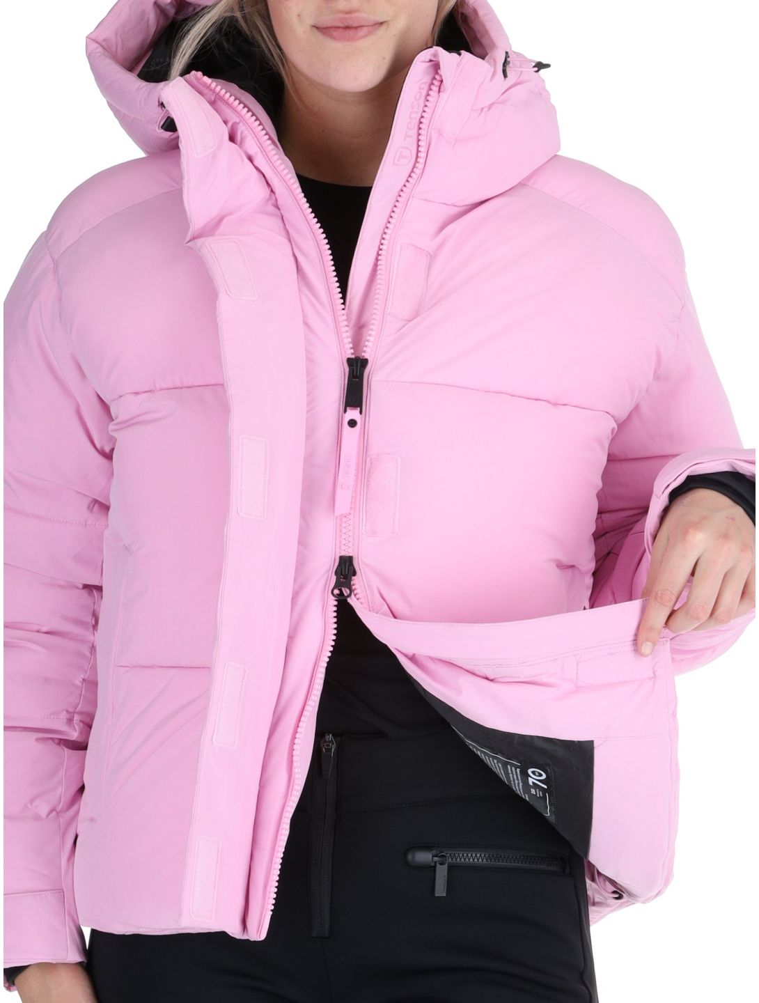 Tenson, Moon giacca sci donna Pink rosa 