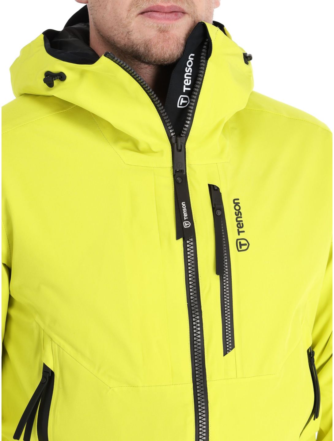 Tenson, Prime giacca sci uomo Cyber Lime giallo 