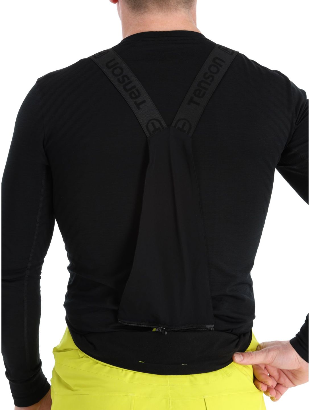 Tenson, Prime Pro pantaloni da sci uomo Cyber Lime giallo 