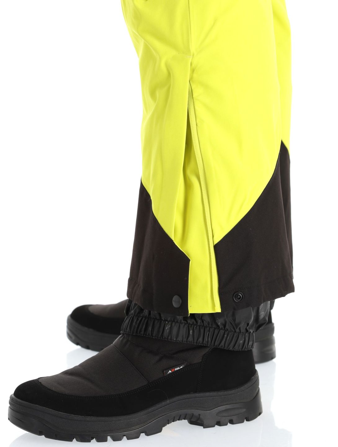 Tenson, Prime Pro pantaloni da sci uomo Cyber Lime giallo 