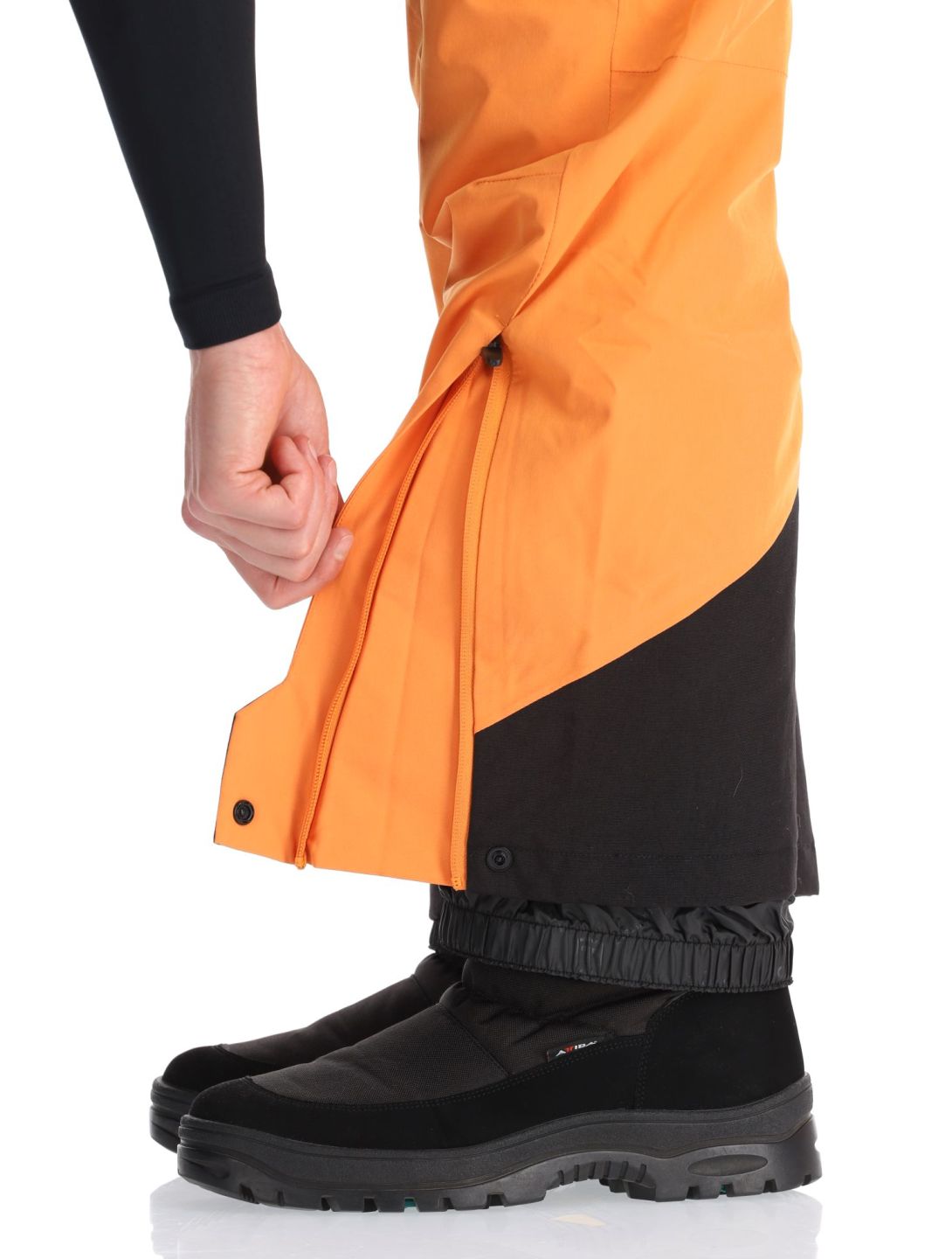 Tenson, Prime Pro pantaloni da sci uomo Dark Orange arancio 