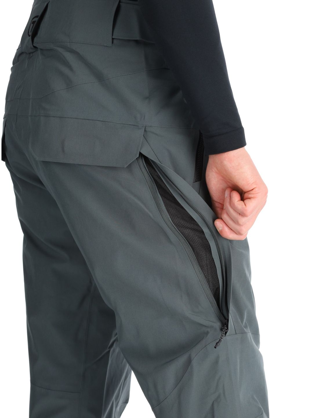 Tenson, Prime Pro pantaloni da sci uomo Grey Green grigio 