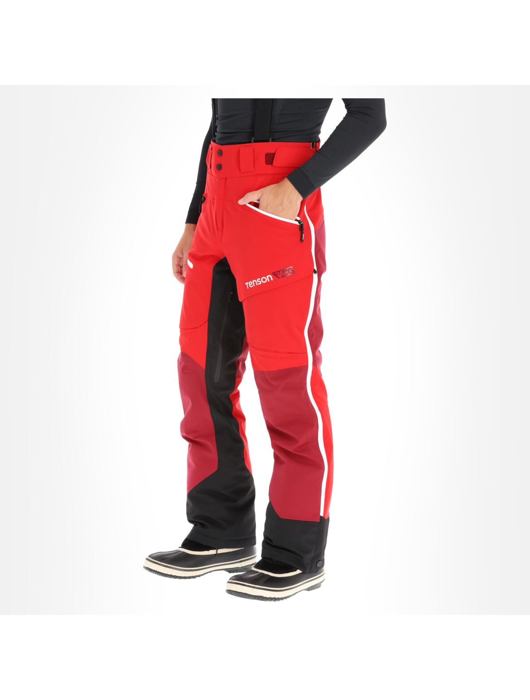 Tenson, Race pantaloni da sci uomo rosso 