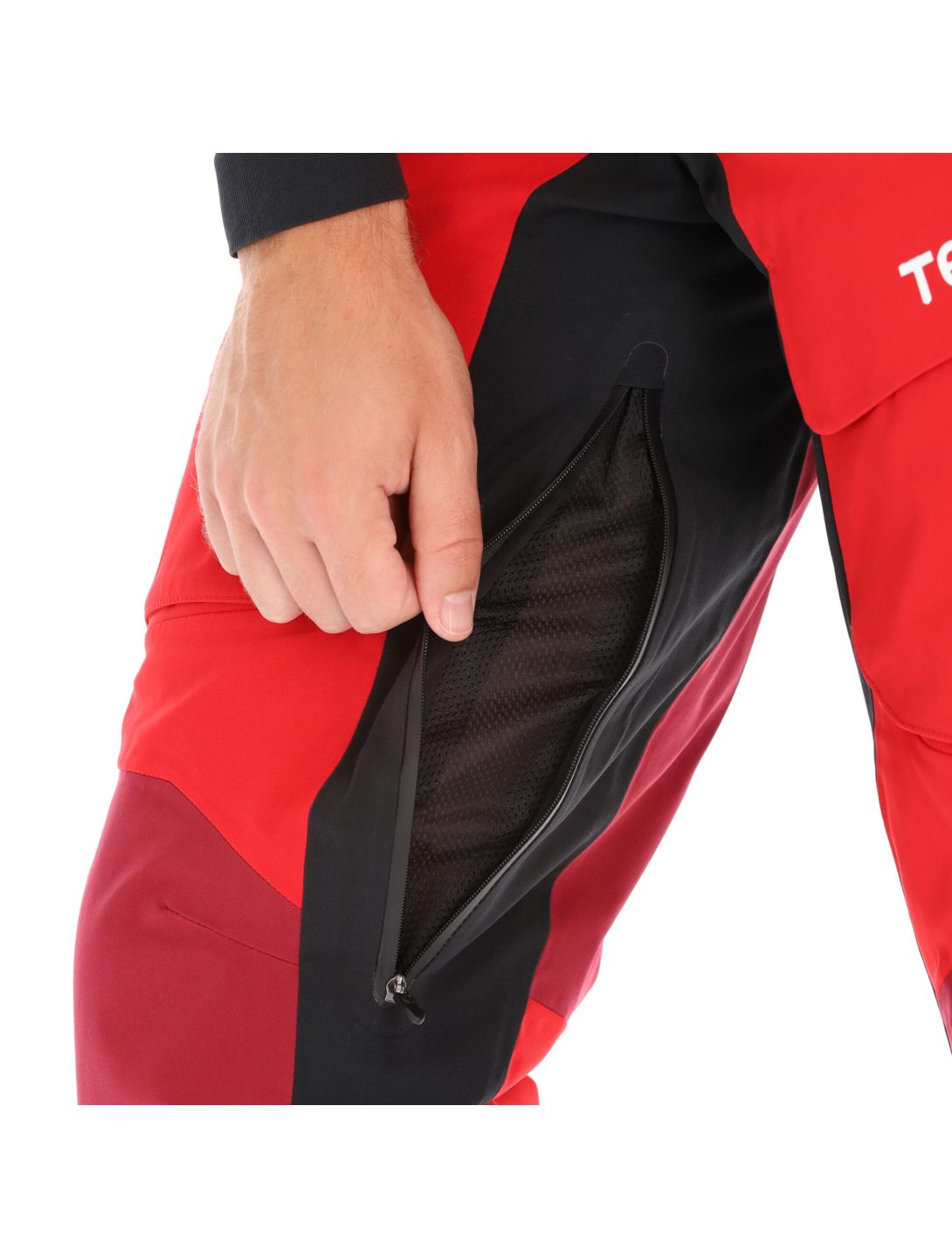 Tenson, Race pantaloni da sci uomo rosso 