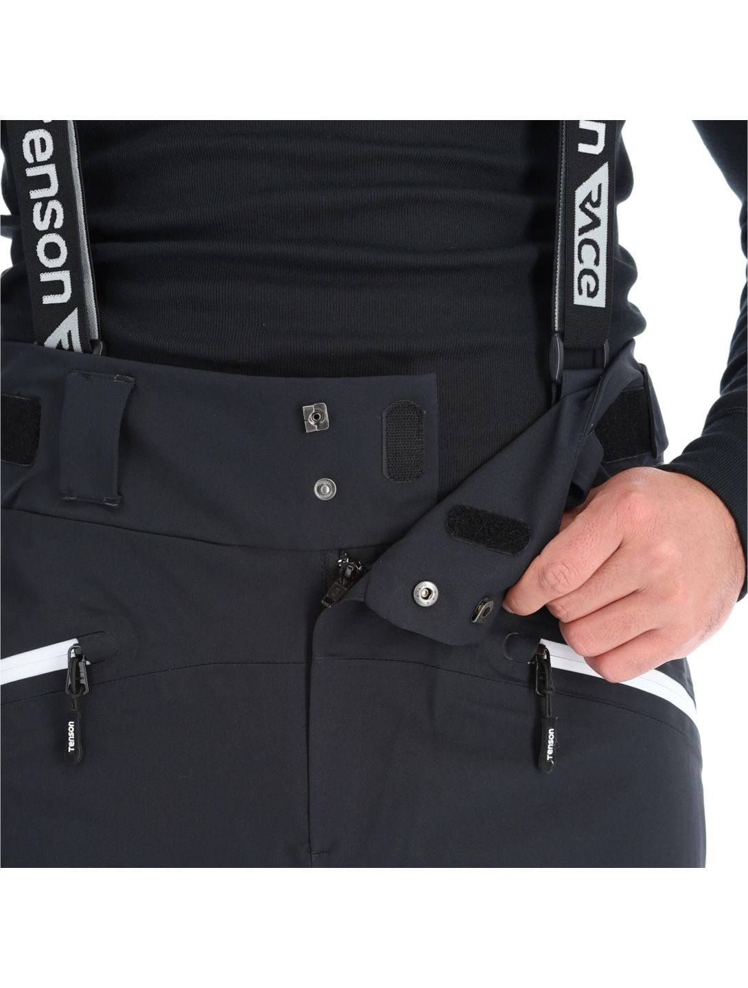 Tenson, Race pantaloni da sci uomo nero 