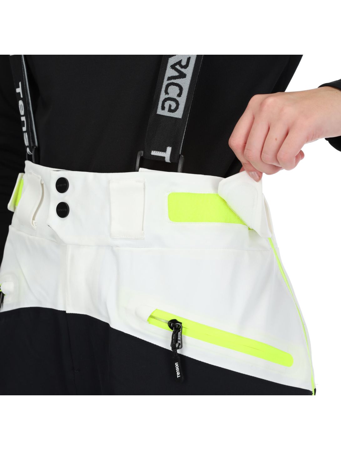 Tenson, Race pantaloni da sci donna bianco 