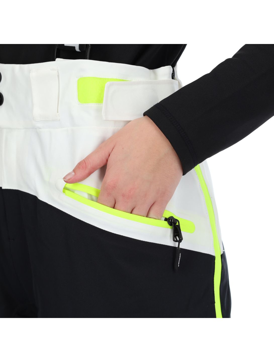 Tenson, Race pantaloni da sci donna bianco 