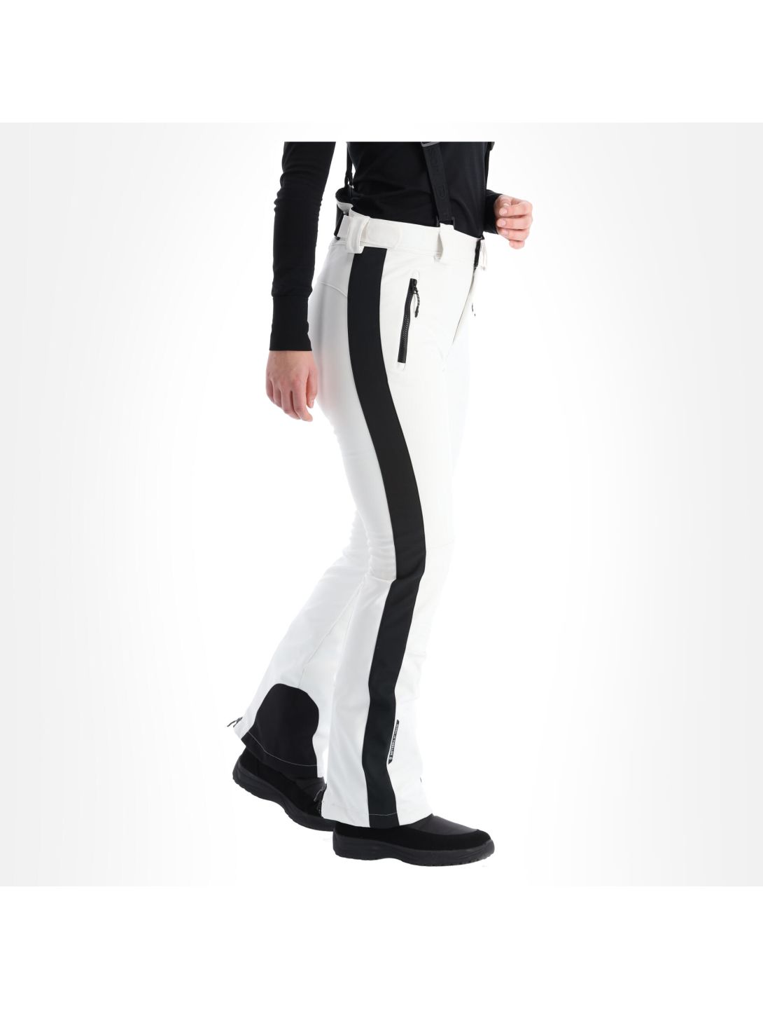 Tenson, Softshell Ski Pants pantaloni da sci softshell donna bianco 