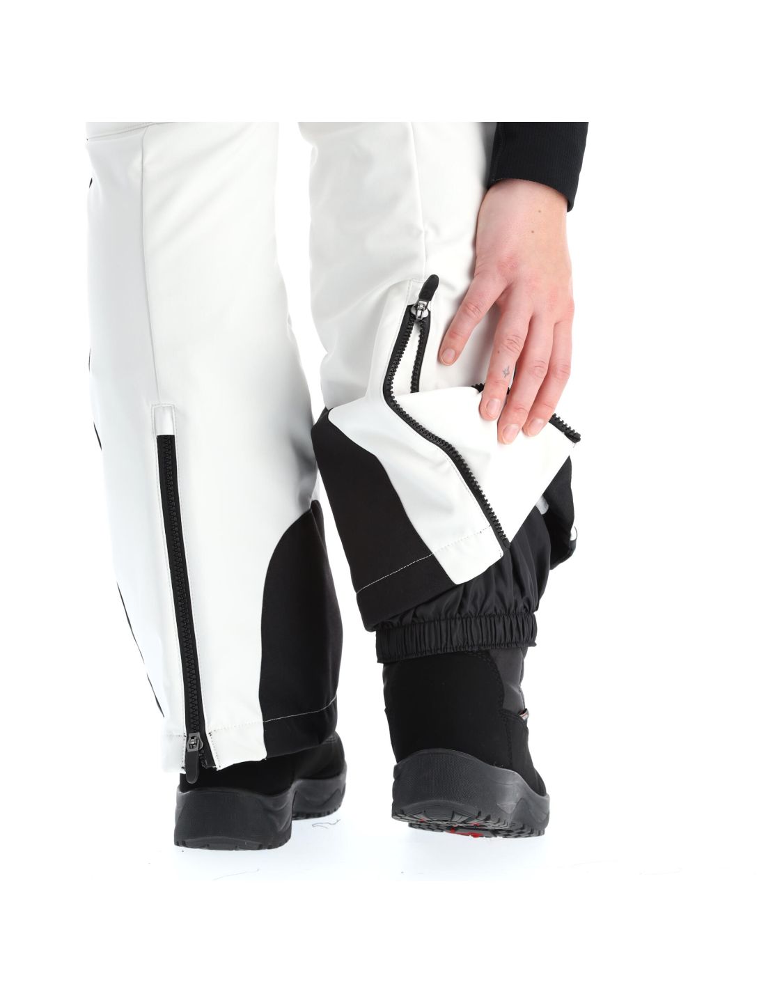 Tenson, Softshell Ski Pants pantaloni da sci softshell donna bianco 