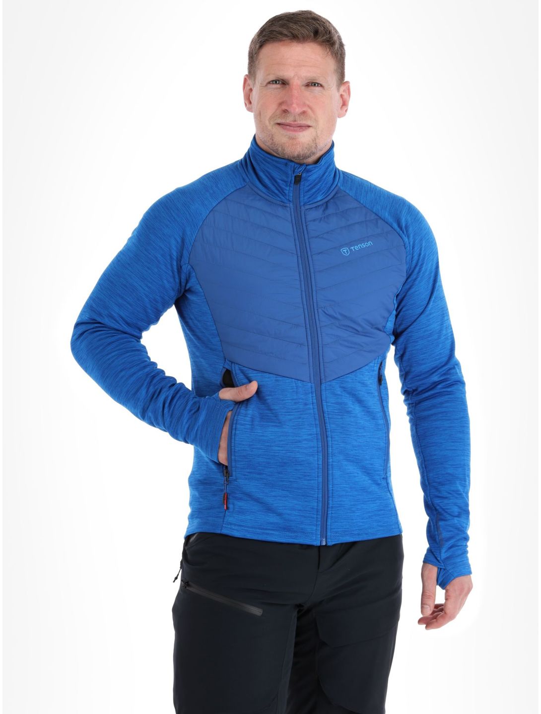 Tenson, Touring Midlayer gilet uomo Cobalt Blue blu 