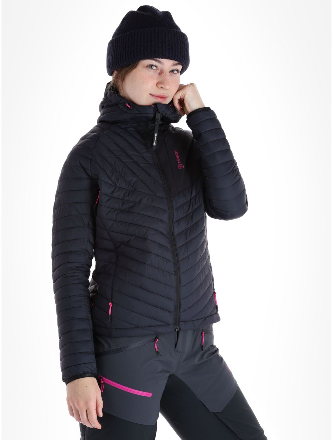 Tenson, Touring Puffer piumino donna Antracithe grigio 