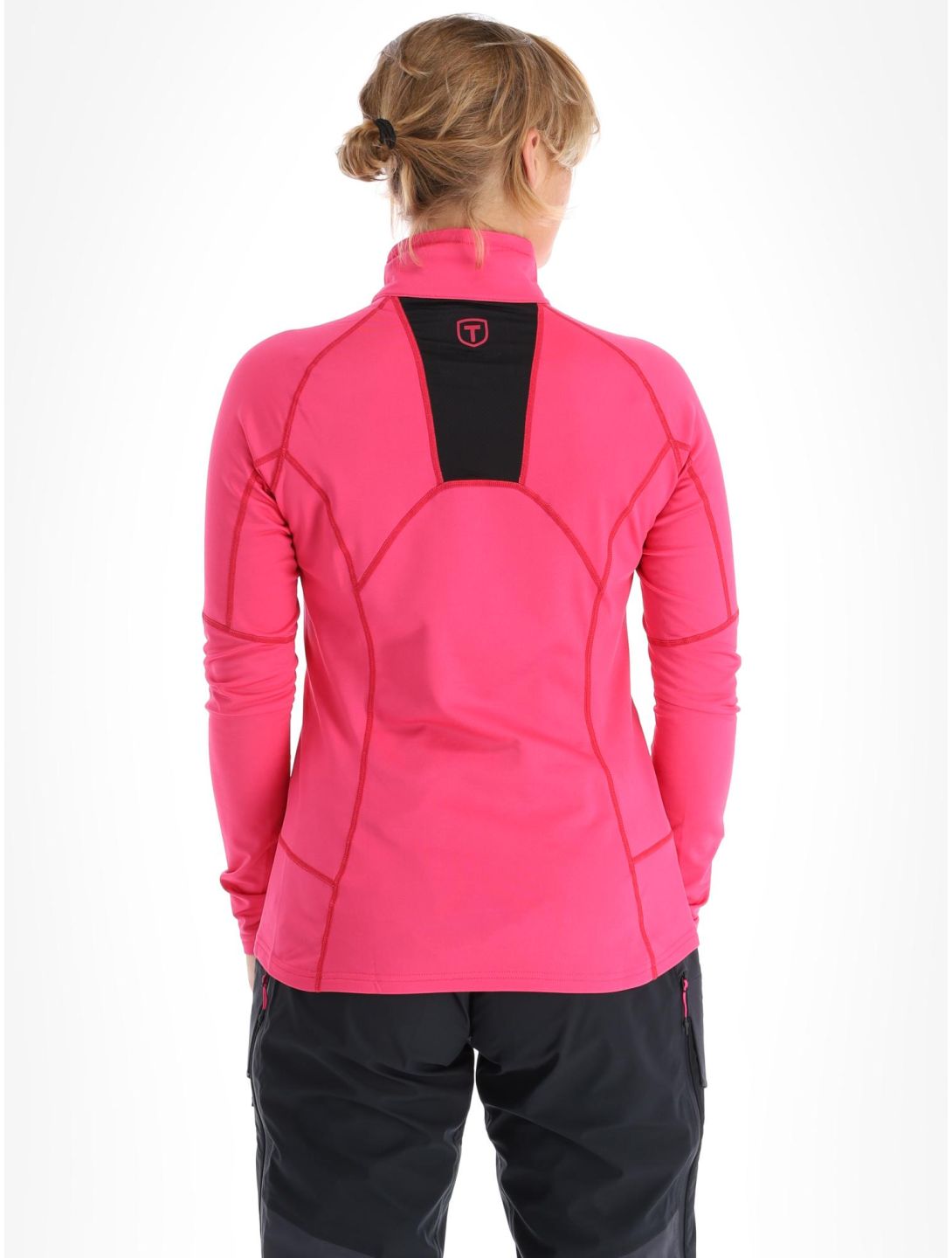 Tenson, TXlite Half Zip maglione donna Cerise rosa 