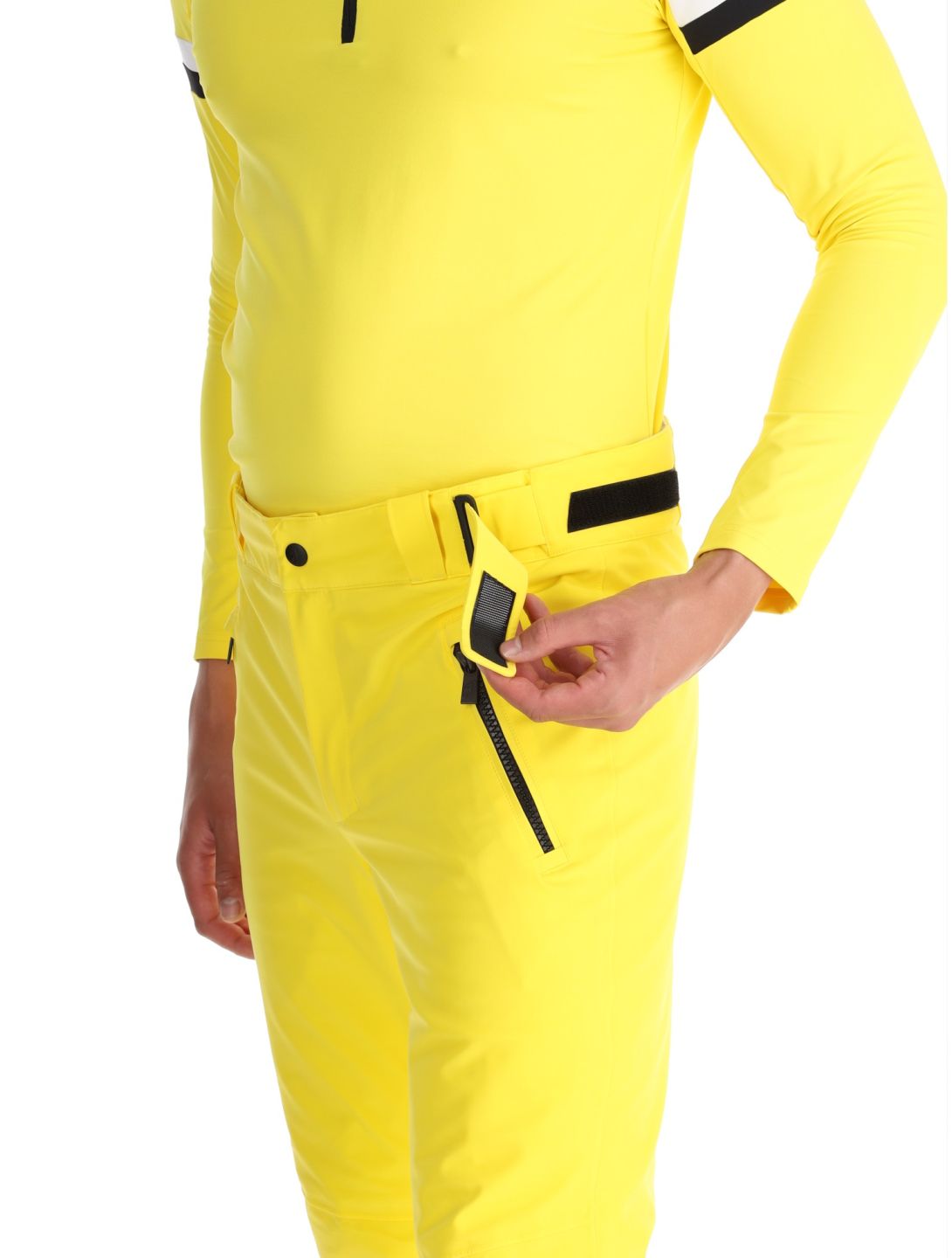 Toni Sailer, William pantaloni da sci uomo Nepal Yellow giallo 