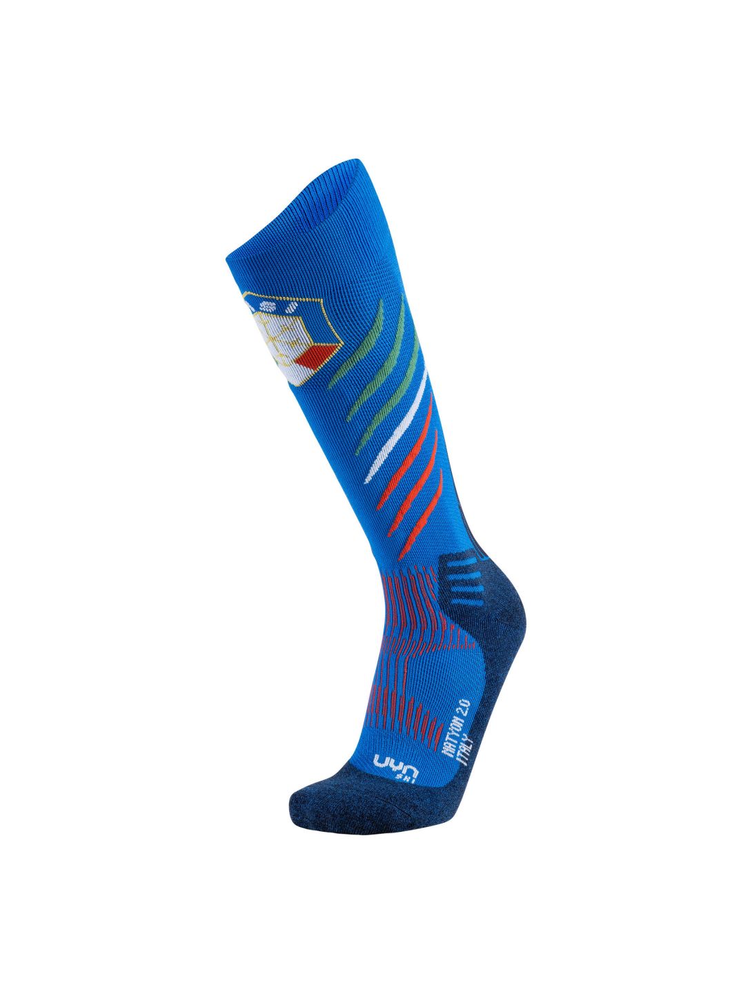 Unleash your Nature, Natyon 2.0 Socks calzini da sci unisex Italy blu 